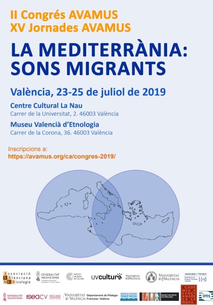 II Congreso Internacional de Musicología, La Mediterrànea: sons migrants, Valencia foto