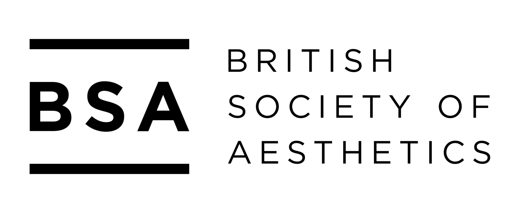 Sociedad Británica de Estética - British Society of Aesthetics logo